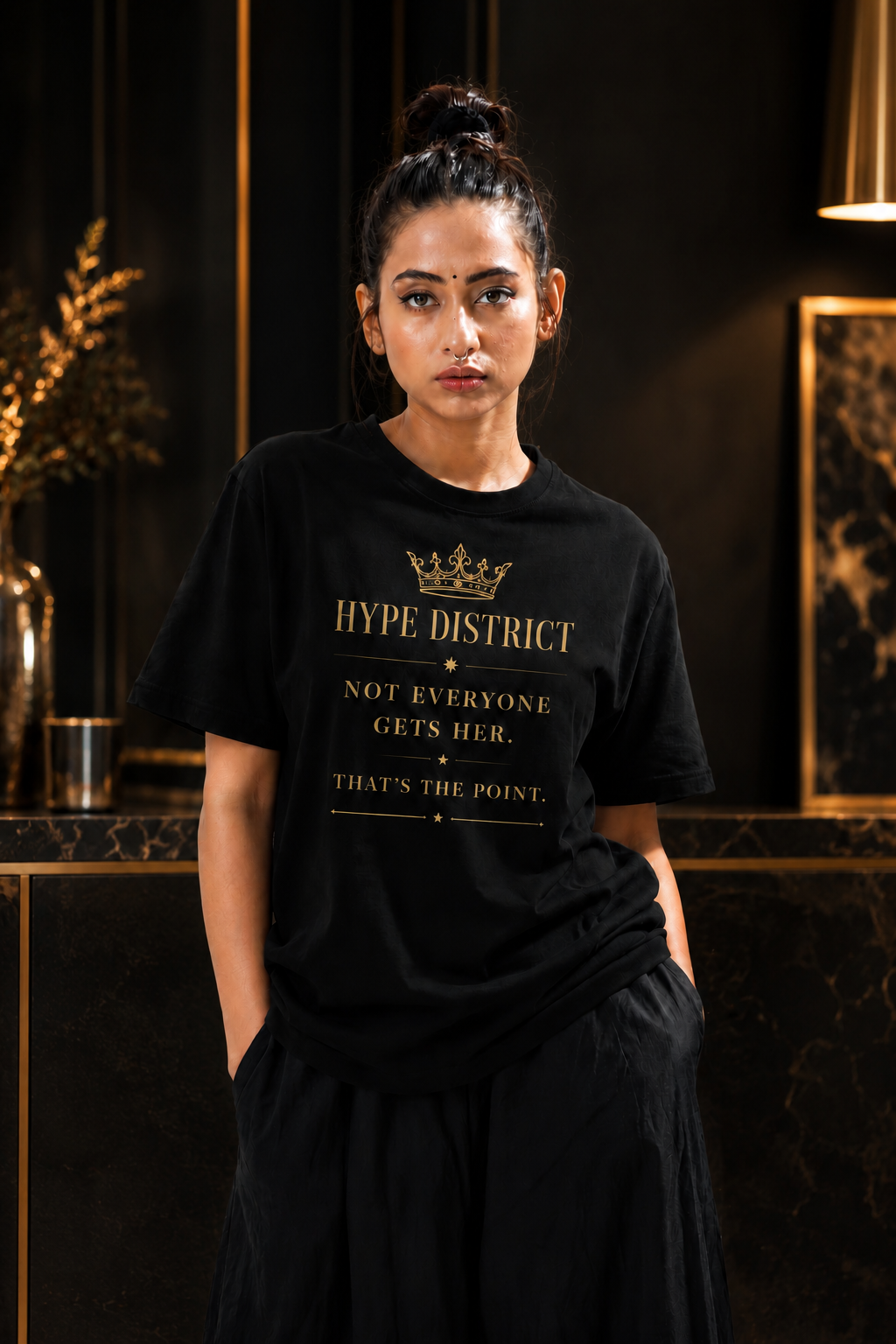 Confidence Looks Different Tee-Balck