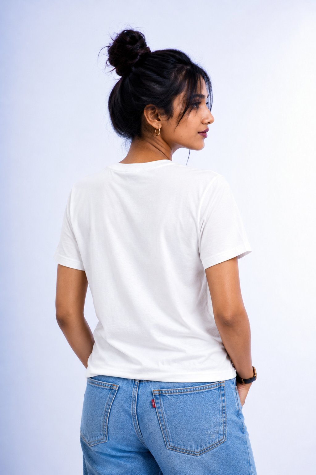 HYPE DISTRICT™ Women's Premium 180 GSM-White