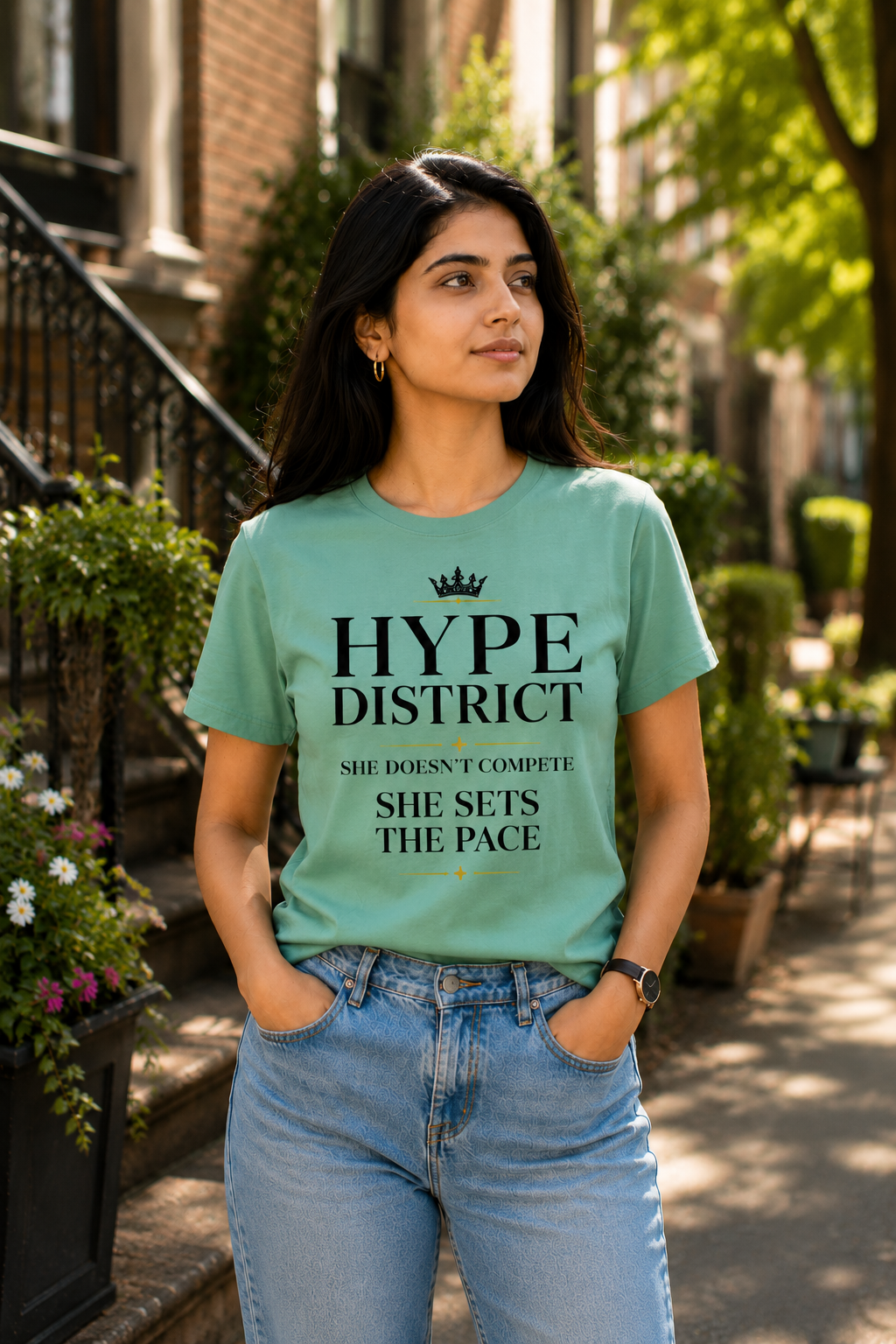Premium Everyday Statement Tee-Green