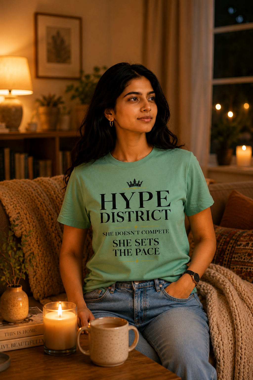 Premium Everyday Statement Tee-Green