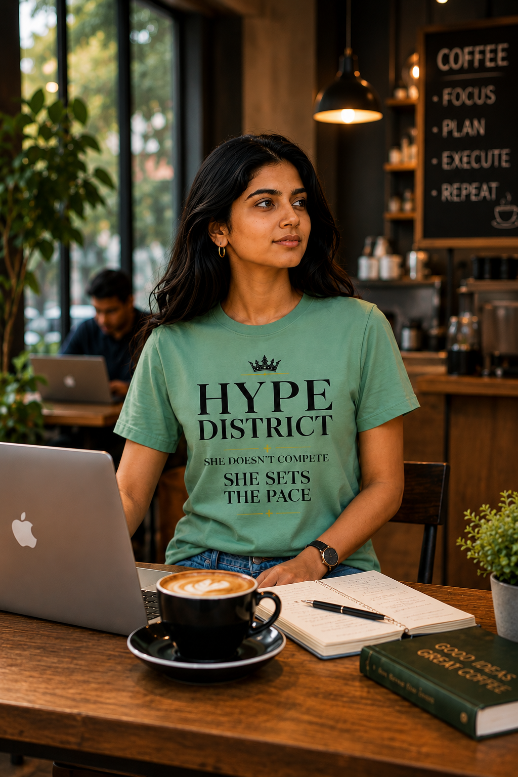 Premium Everyday Statement Tee-Green